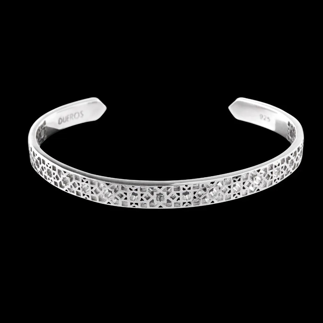 DUEROS Mosaic Bangle 925 Sterling Silver