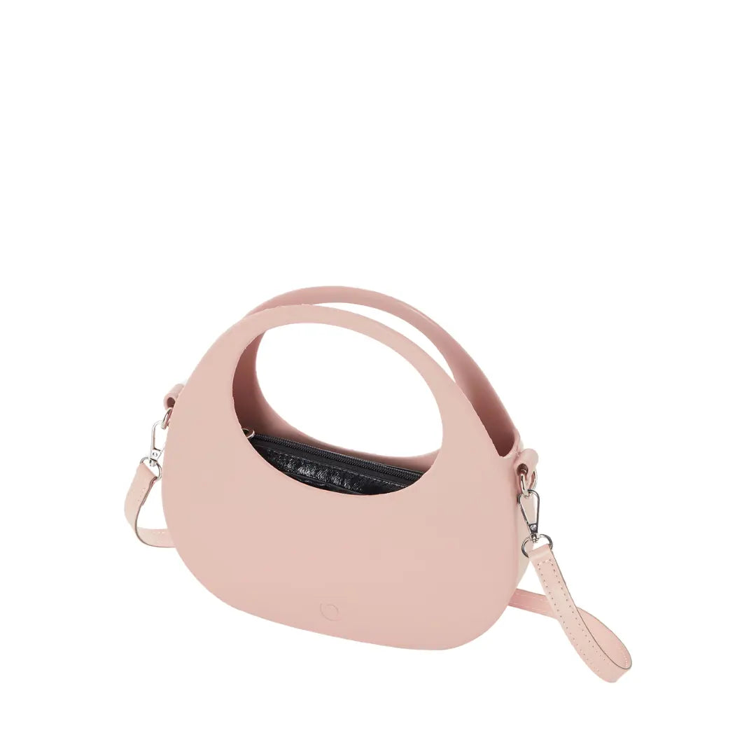 O bag Oblò Rosa Smoke light pink