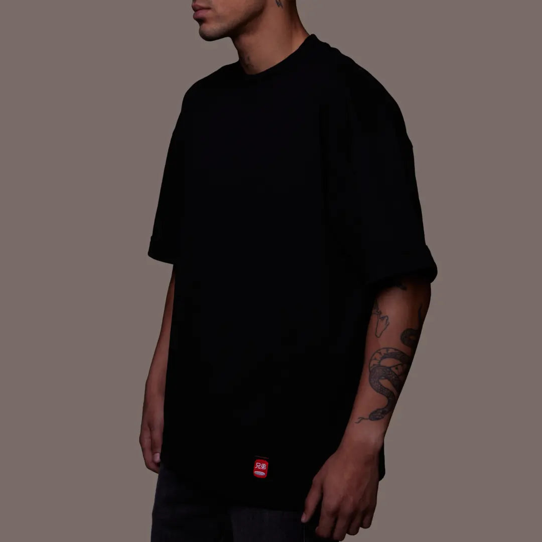 Oversized Reversed Sleeves T-shirt