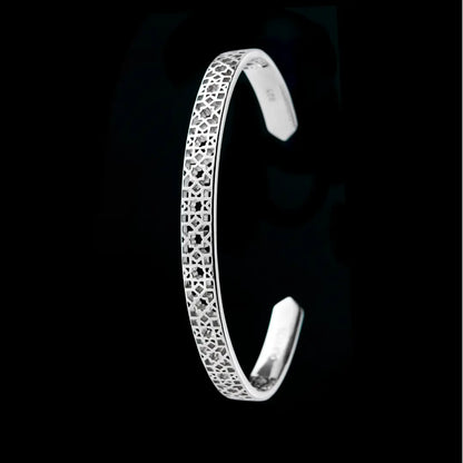 DUEROS Mosaic Bangle 925 Sterling Silver