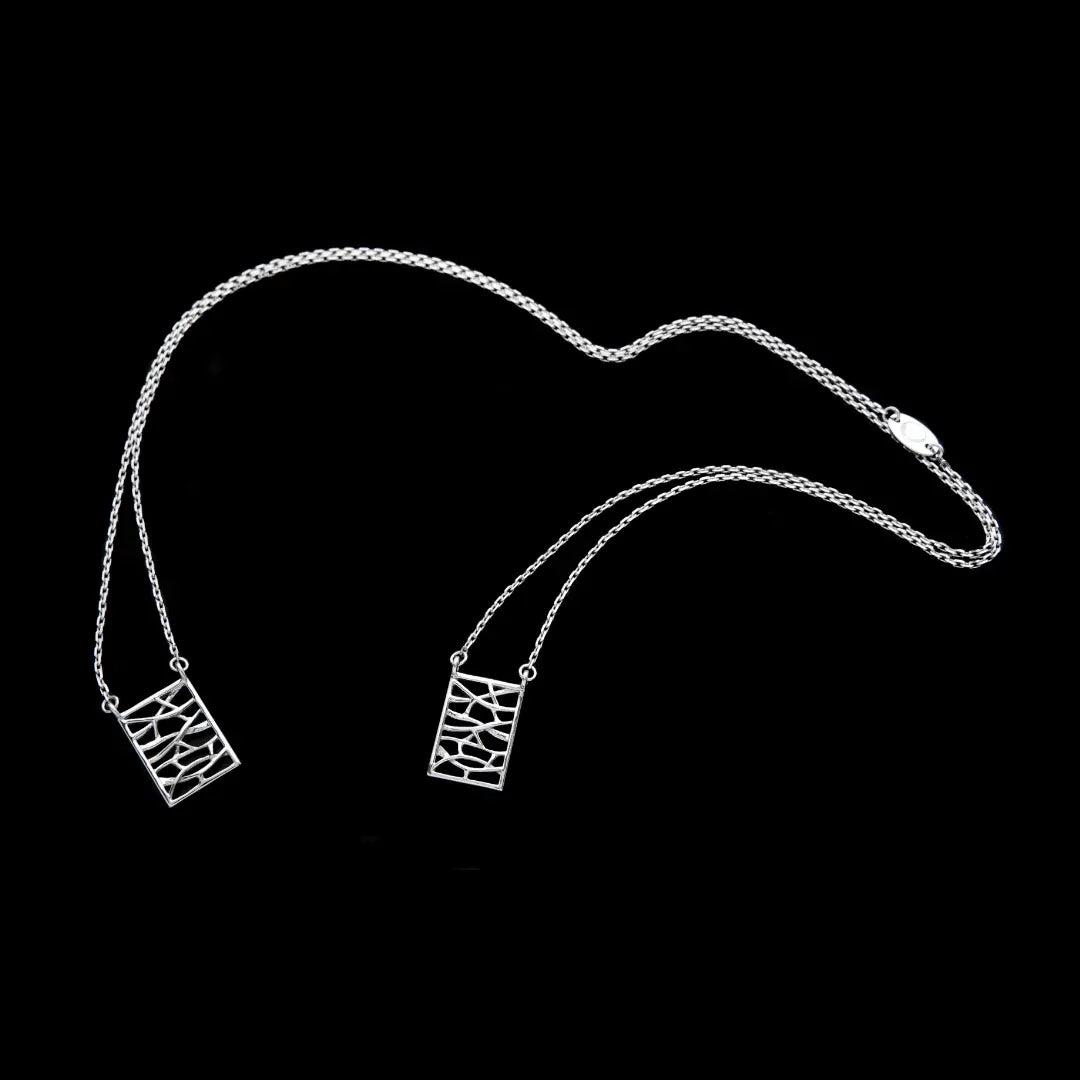 Dueros Balance Necklace Sterling Silver for men and women