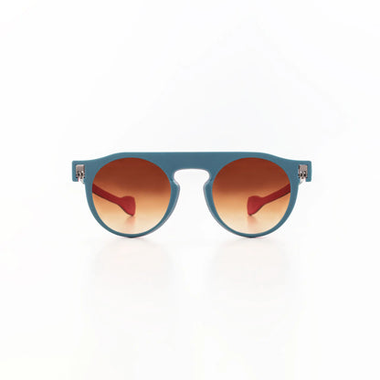 Reverso sunglasses pink & petrol reversible & ultra light front view 2