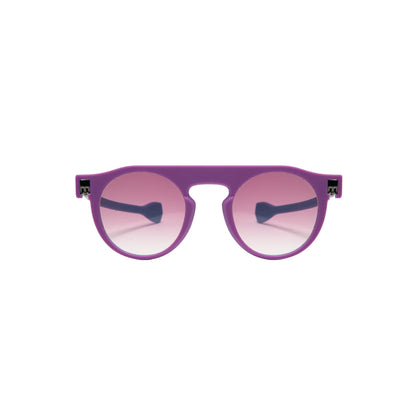 Reverso sunglasses violet & tiffany blue reversible & ultra light front view 2